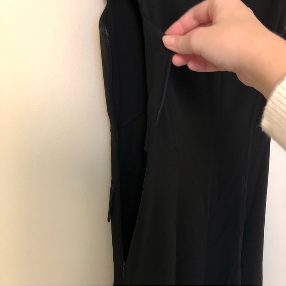 Karen Millen Black Cap Sleeve Dress - Picture 6 of 10